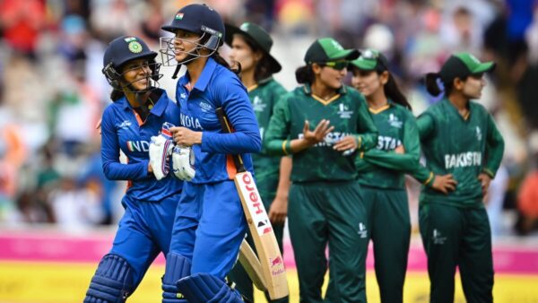India prepare to face Pakistan in the 2025 women's world cup.