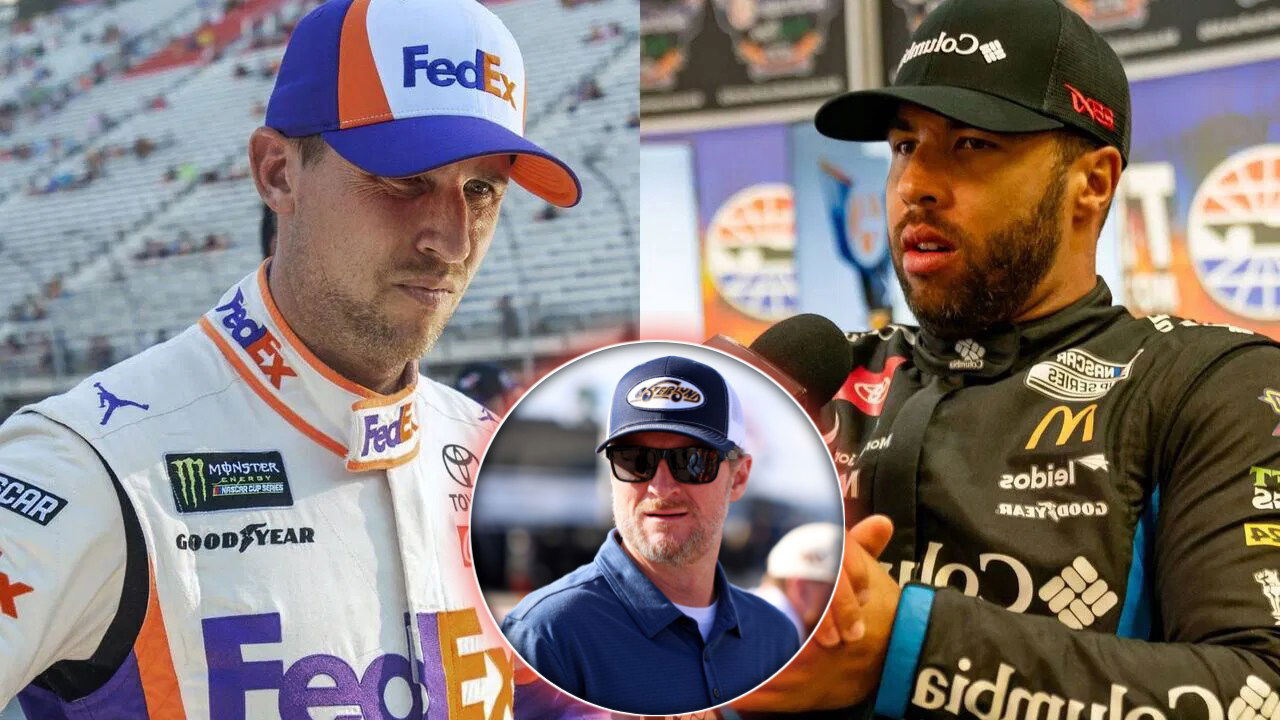 Dale Earnhardt Jr. Refuses To “Applaud” Denny Hamlin over Using up Bubba Wallace at Kansas