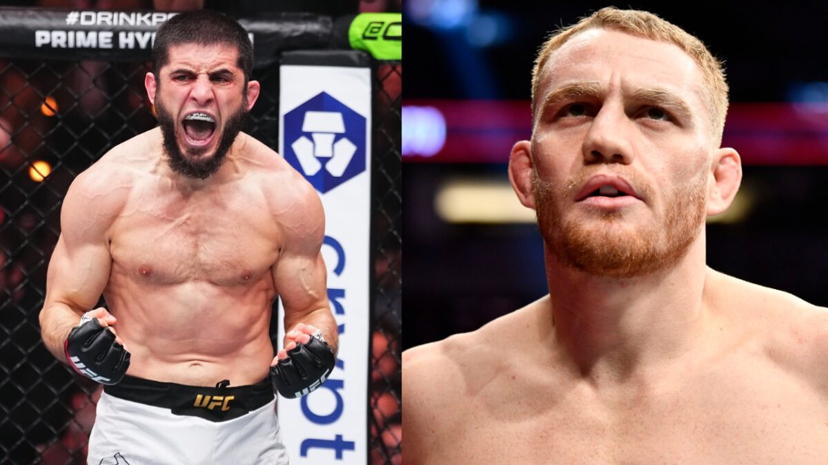 Islam Makhachev makes the suitable weight ahead of his title fight with Jack Della Maddalena 