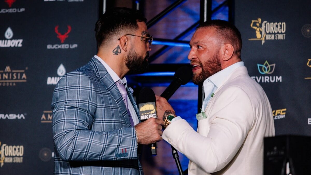 Mike Perry and Conor McGregor