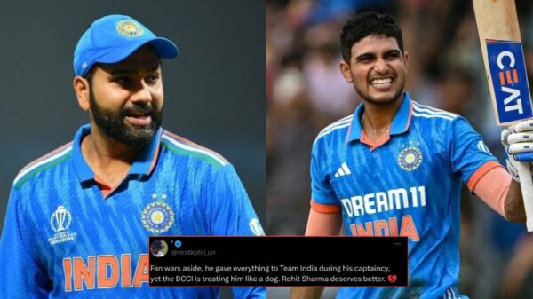 “Deserves Better” – Indian Fans Erupt as Rohit Sharma Gets Sacked From Captaincy in ODIs