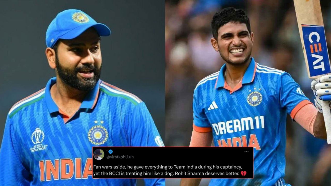 “Deserves Better” – Indian Fans Erupt as Rohit Sharma Gets Sacked From Captaincy in ODIs