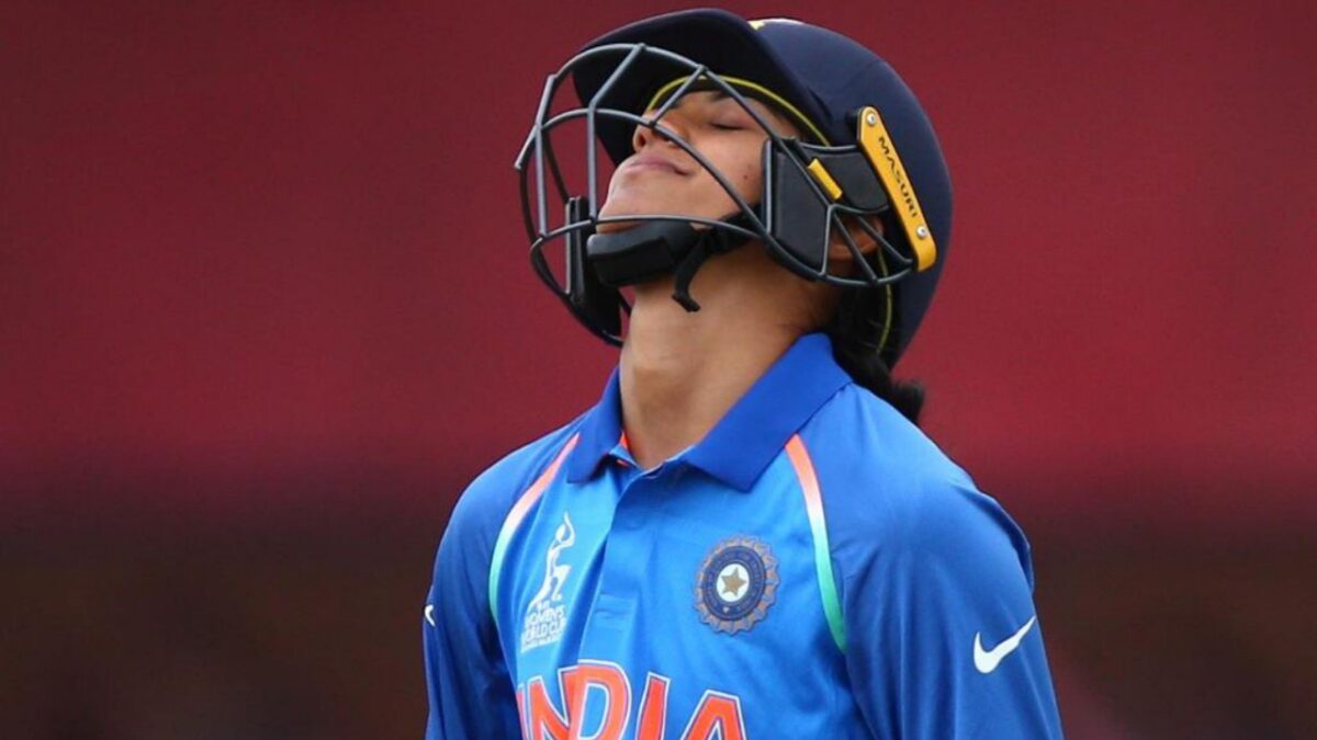 Smriti Mandhana's Cricket World Cup doesn't start at the right note.