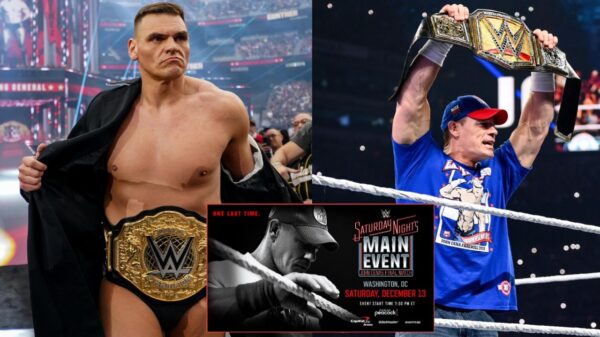 Gunther Rumored to Get the Honor to Retire John Cena in His Swansong on December 13th