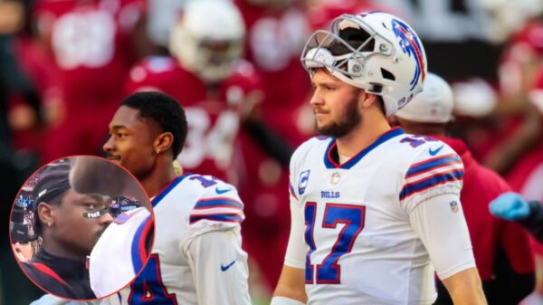 Stefon Diggs Clears the Air on the Viral Side-Eye Photo of Josh Allen