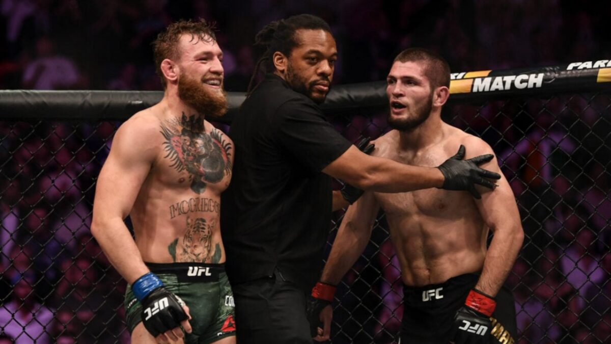 Conor McGregor's 18 Month Suspension Catches Attention of Khabib Nurmagomedov and MMA Fan Base 1 Conor McGregor vs Khabib Nurmagomedov at UFC 229