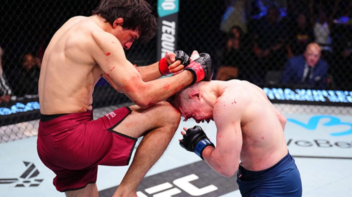 Dana White Awards Rare $25K Bonus for 'Greatest Fight' in Contender Series 1 Adrian Luna Martinetti vs Mark Vologdin
