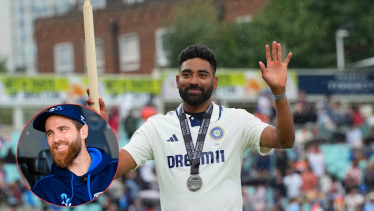 Kane Williamson Claims 3-0 Test Victory in India is New Zealand Cricket’s Greatest Achievement 1 Kane Williamson on Mohammed Siraj