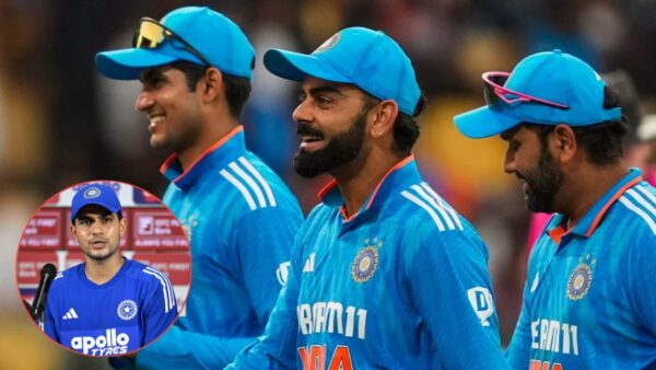 Shubman Gill on Rohit Sharma Virat Kohli