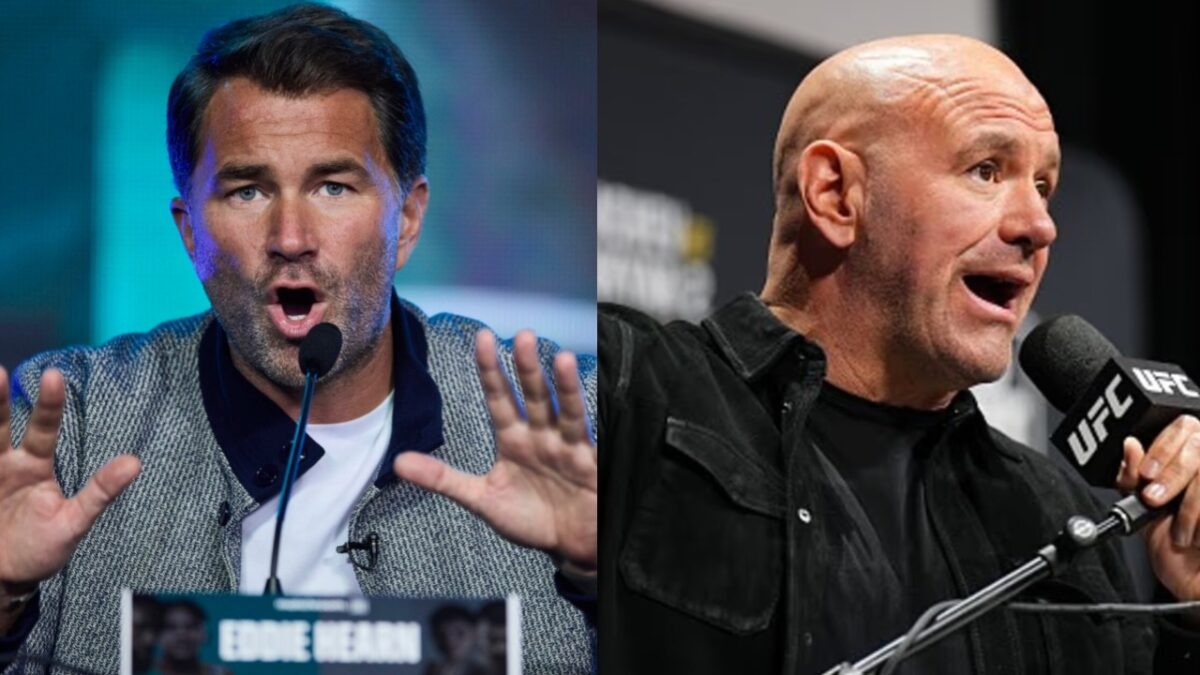 Eddie Hearn calls out Dana White