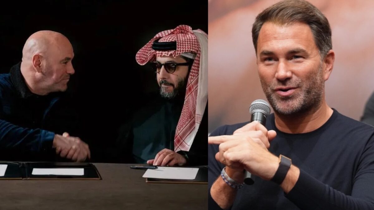 Eddie Hearn questions Dana White's Zuffa Boxing