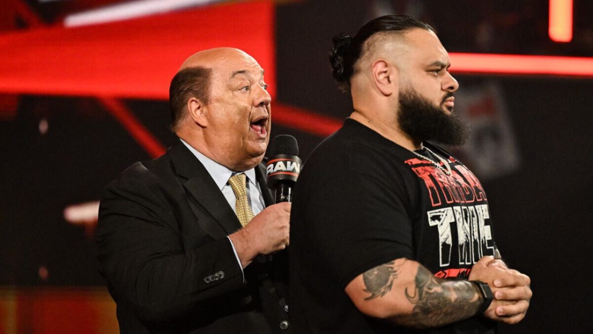 Paul Heyman and Bronson Reed