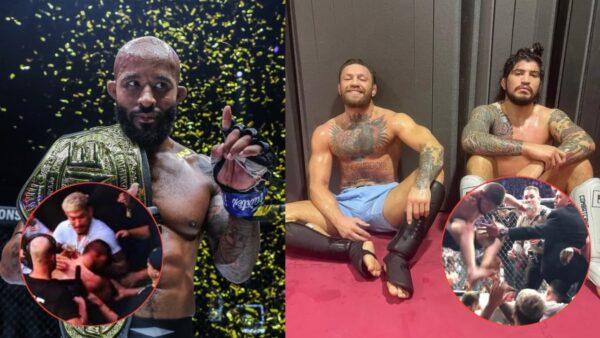 Demetrious Johnson trolls Dillon Danis for UFC 229 brawl