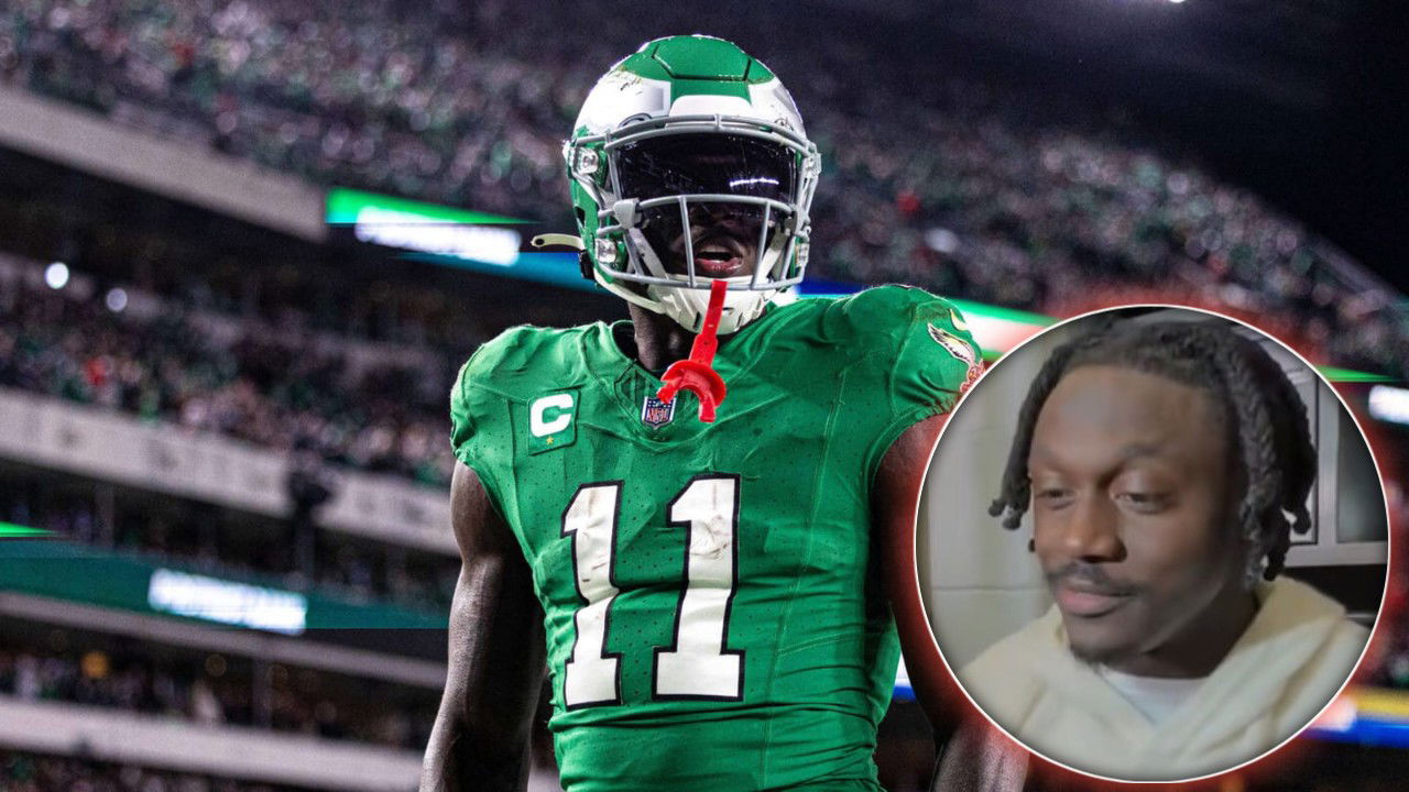 AJ Brown Has a Cold Response to Whether He Had a Meeting With Jalen Hurts and Saquon Barkley Before Eagles Loss to Giants