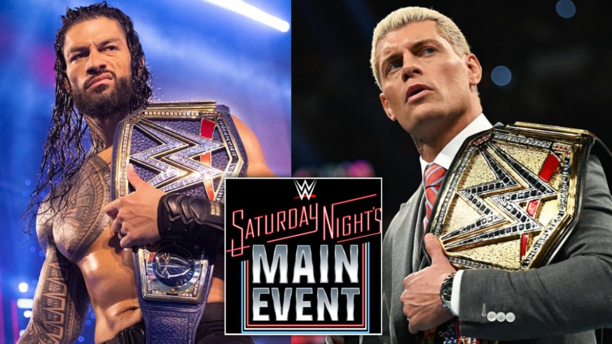Cody Rhodes, Roman Reigns and WWE SNME