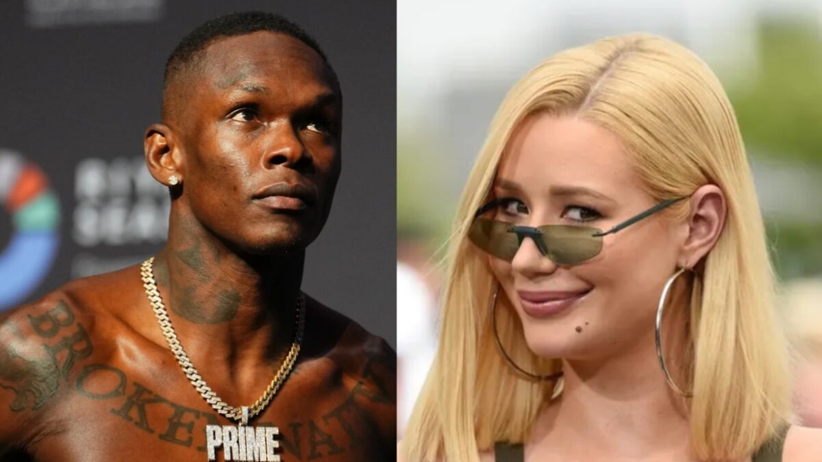 Israel Adesanya Iggy Azalea