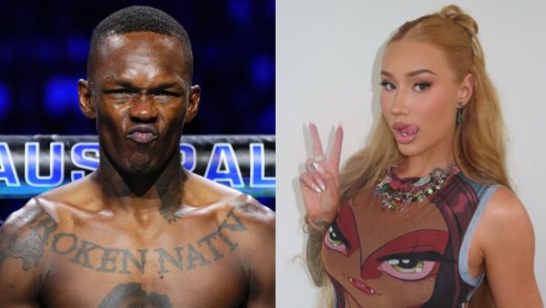 Israel Adesanya mistaken for Iggy Azalea