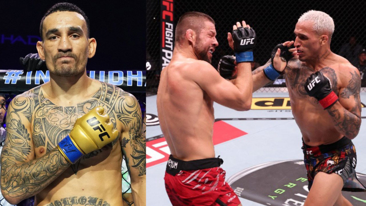 Electric Charles Oliveira Calls Out Max Holloway to for BMF Title at UFC Rio