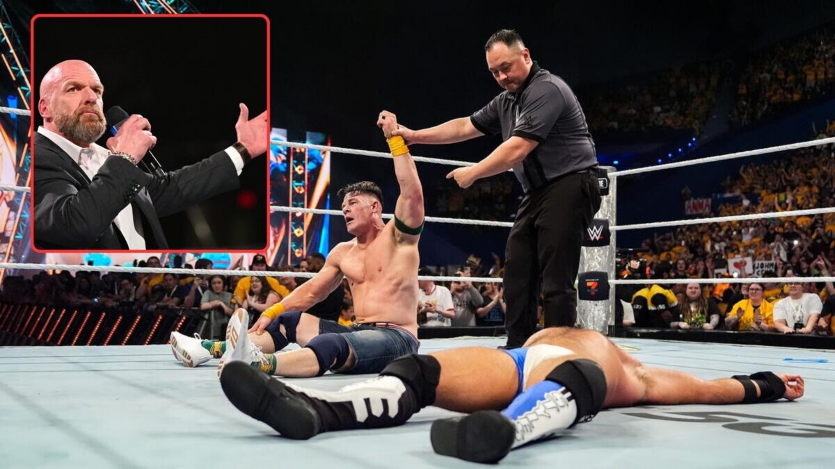 John Cena Edges past AJ Styles in Stellar Tribute Fest to Close Their Epic Rivalry at Crown Jewel 1 Triple H reacts to John Cena vs. AJ Styles