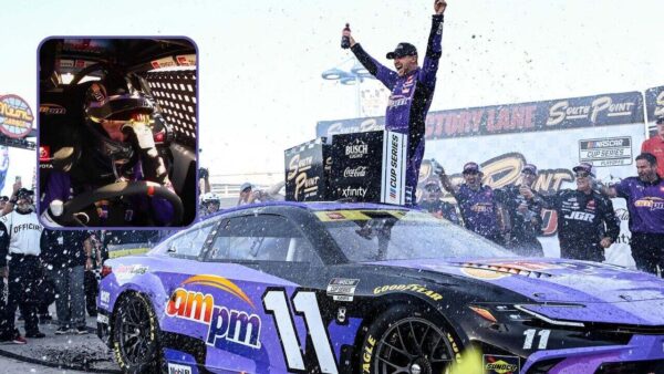 Denny Hamlin wins at Las Vegas