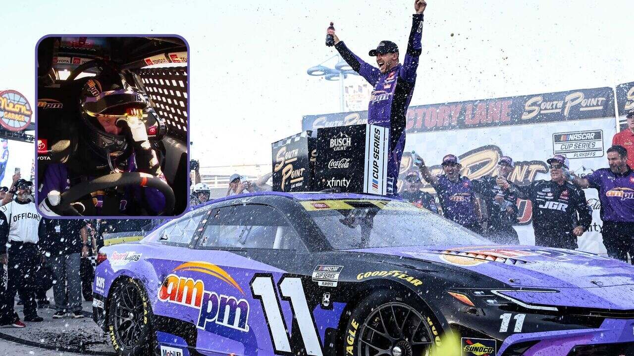 “They Sold Everything They Had!” Emotional Denny Hamlin Dedicates Milestone 69th Win to His Ill Dad