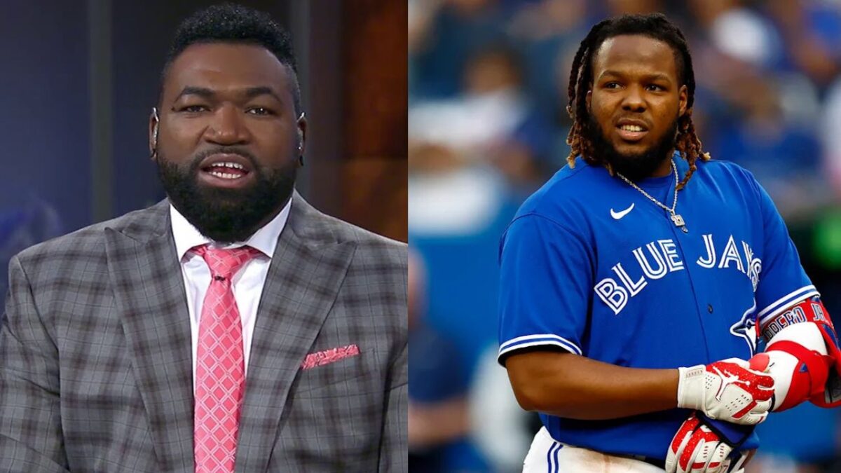 Vladimir Guerrero Jr. and Blue Jays Struggling in ALCS Game 1 After Impressive Performance Against Yankees Ignites Wild Reactions from Fans: "His Work Is Done" 2 David Ortiz and Vladimir Guerrero Jr.