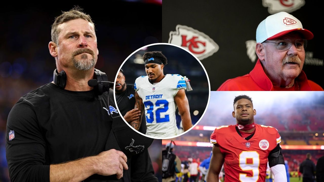 Lions Coach Takes Full Accountability for Brian Branch’s Postgame Actions, Apologizes to Andy Reid and JuJu Smith-Schuster