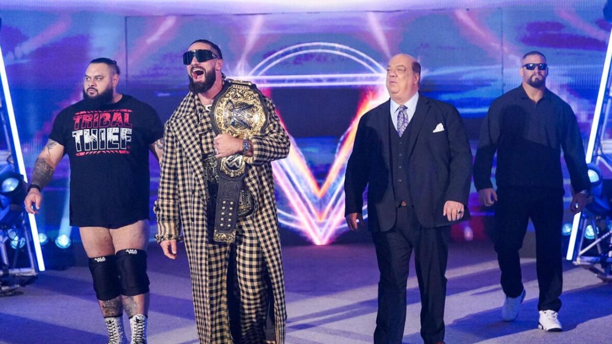 Bron Breakker and Bronson Reed Take out Seth Rollins to Disband 'The Vision' in Shocking Betrayal on Raw 1 Seth Rollins with his Vision stablemates