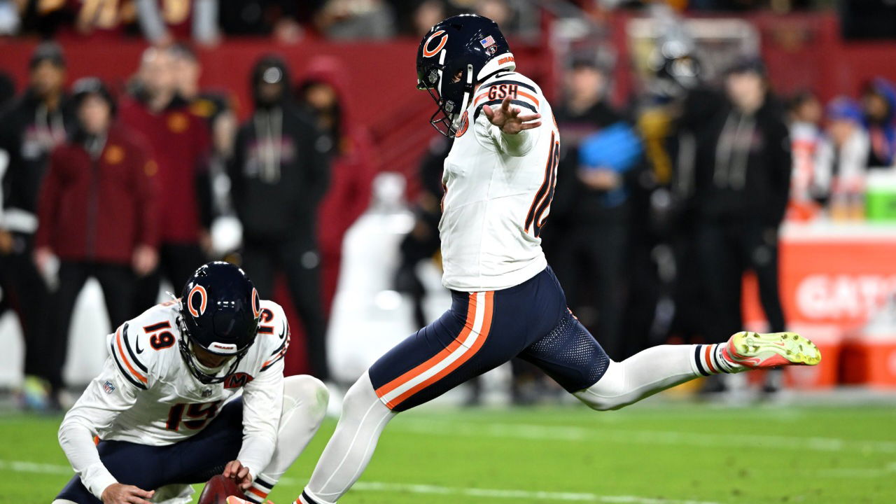 (Video) Jake Moody, Who Was Waived by 49ers, Wins It for Bears on Chicago Debut