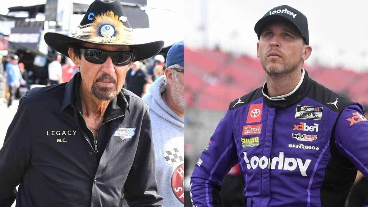 “You Lose Your Eyesight!” Denny Hamlin is Bracing for His Eventual Downfall in NASCAR 1 Richard Petty and Denny Hamlin