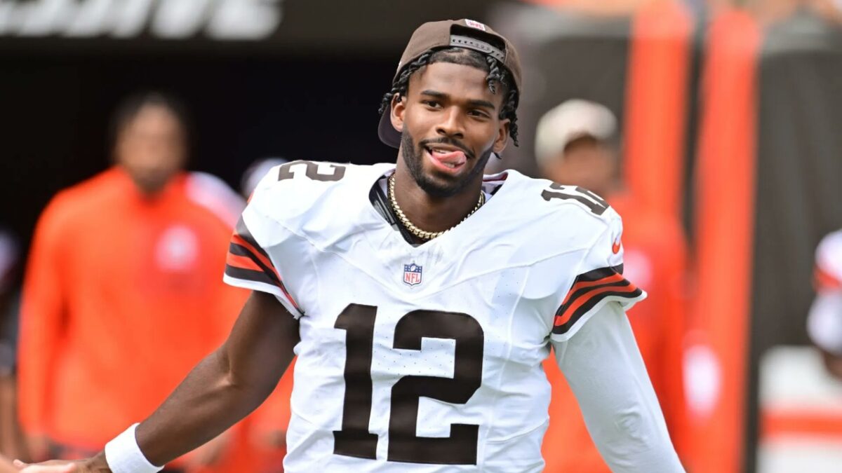 Shedeur Sanders awaits his opportunity to start for the Cleveland Browns