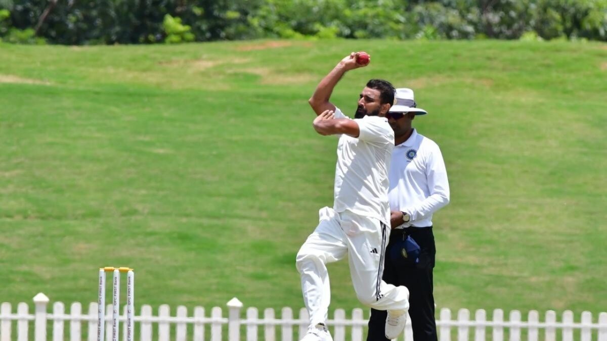 Mohammed Shami Slams Ajit Agarkar over Non-Selection for Australia Series, says he isn’t Injured 1 Mohammed Shami Ranji Trophy