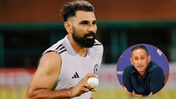 Mohammed Shami on Ajit Agarkar