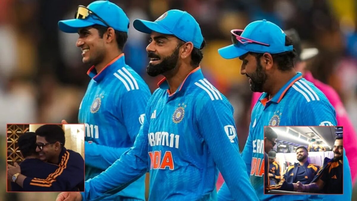 Ex-Indian Cricketer Feels Virat Kohli Could’ve Dominated Test Cricket for 4-5 More Years 1 Shubman Gill greets Virat Kohli Rohit Sharma