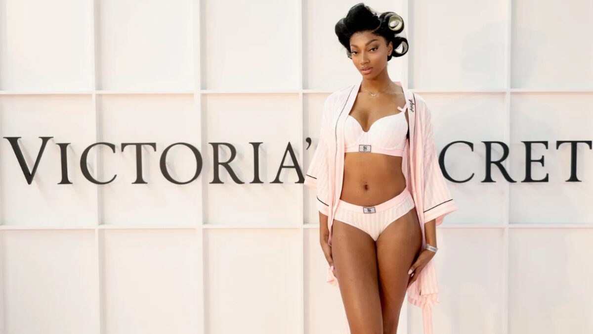 Angel Reese Slays Runway Debut Becoming 1st Pro Athlete to Catwalk For Victoria's Secret 1 Angel Reese prior to the show