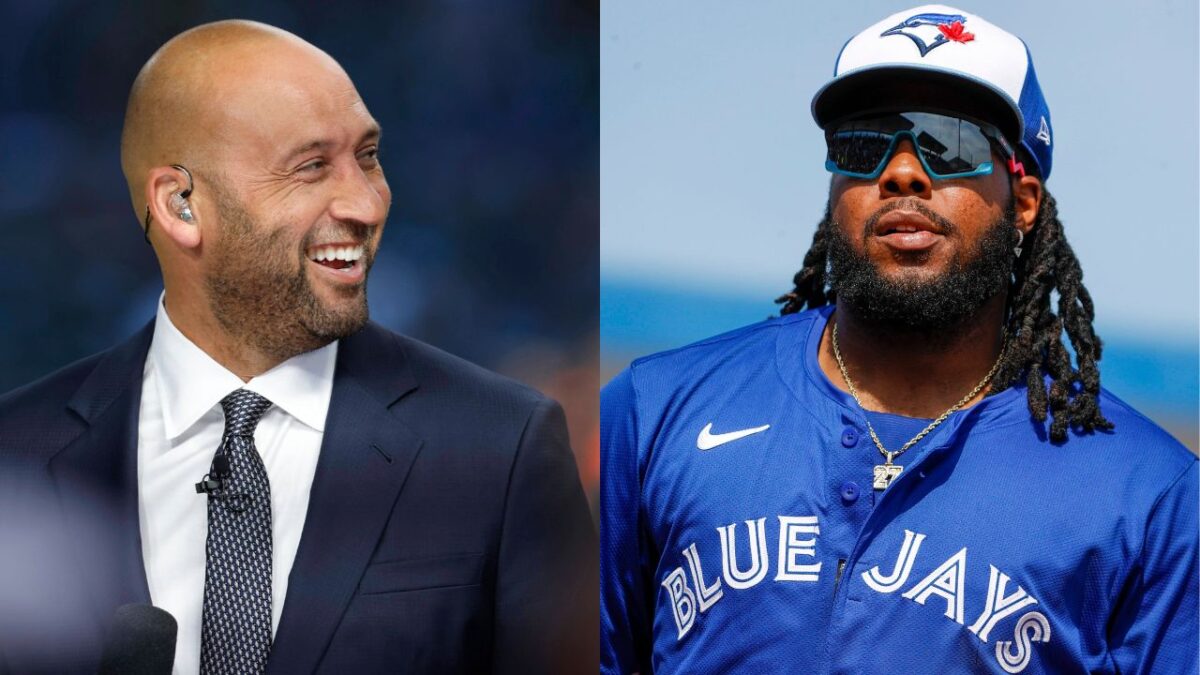 Derek Jeter and Vladimir Guerrero Jr.