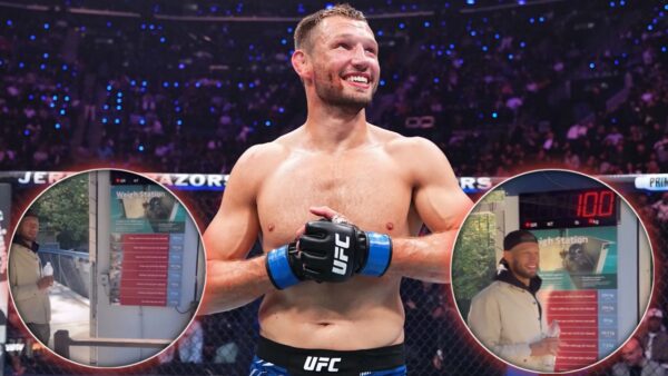 Reinier De Ridder reveals weight ahead of UFC Vancouver