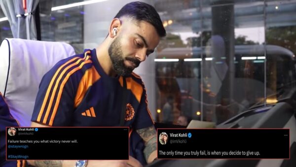 Virat Kohli cryptic tweet