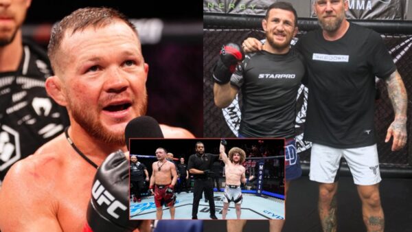 Merab Dvalishvili's coach jokes about Petr Yan's comments