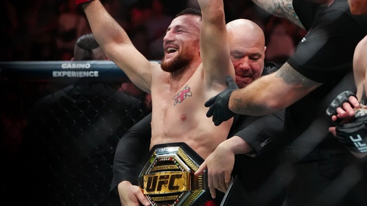 Team Merab Dvalishvili Laughs Off Petr Yan's 'Excuses' for Terrible Defeat in First Fight 1 Merab Dvalishvili is commended by Dana White