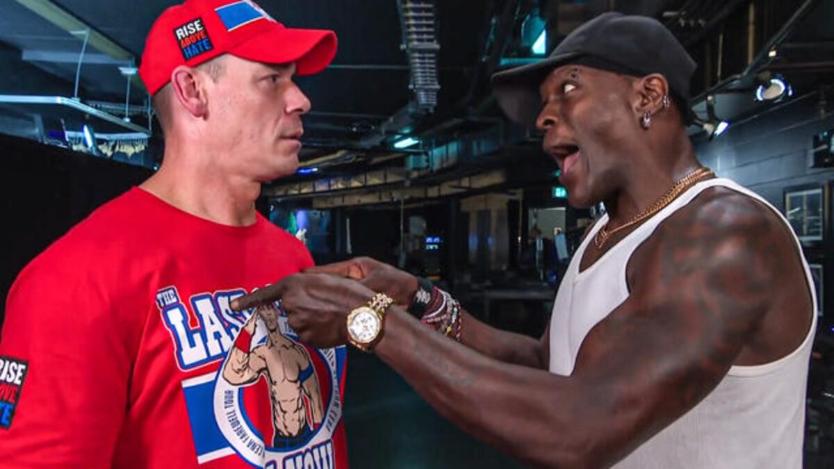 R-Truth Defends WWE Creative for Getting Rid of His Ron Killings Persona After John Cena's Babyface Turn 1 R-Truth and John Cena on SmackDown