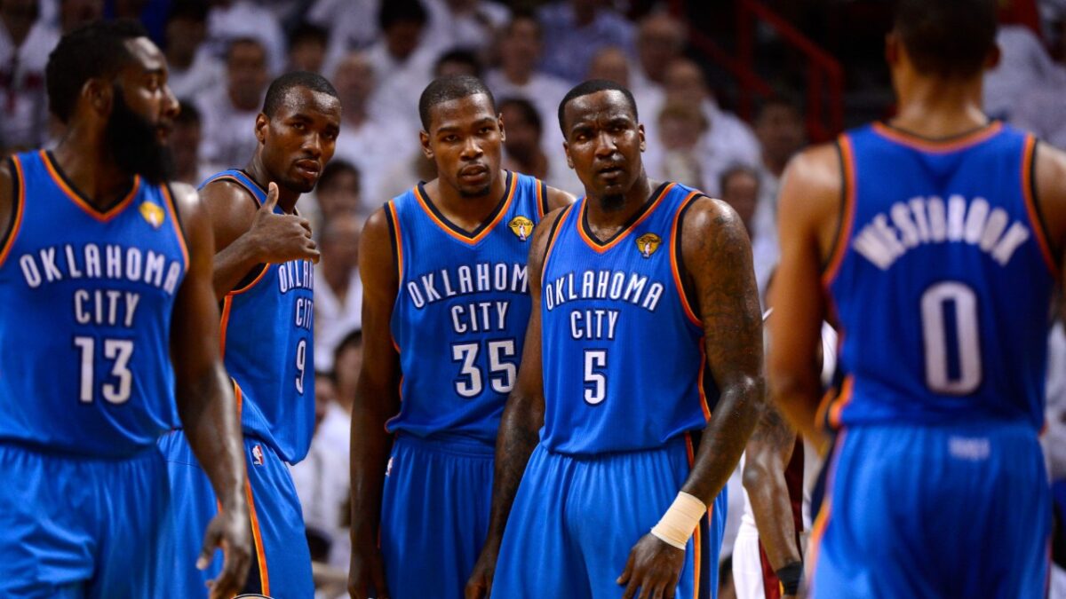 LeBron James' Role in Splitting Iconic James Harden - Kevin Durant Duo Revealed by Ex-OKC Star 1 OKC in the 2012 NBA Finals