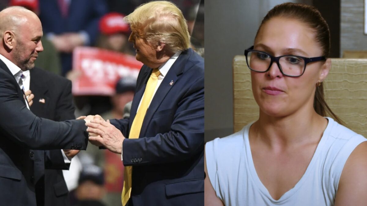 Dana Rouse Ronda Rousey Talks Why Dana White - Donald Trump Friendship Doesn't ...