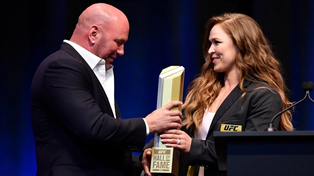 Ronda Rousey Talks Why Dana White - Donald Trump Friendship Doesn't Effect UFC 1 Dana White Ronda Rousey