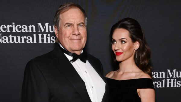 Bill Belichick and Jordon Hudson