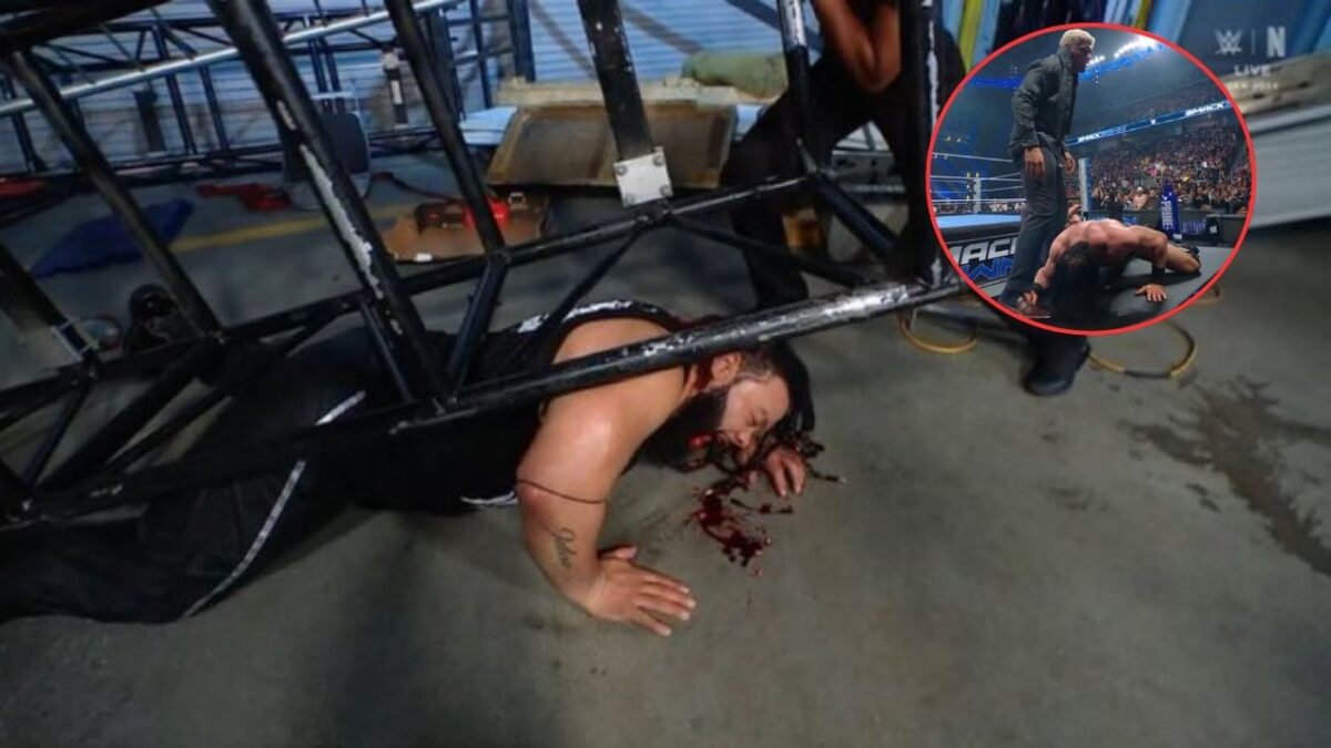 Cody Rhodes Channels His Vicious Side Brawling with Drew McIntyre After Suffering DQ Loss on SmackDown 1 Jacob Fatu was ambushed before Cody Rhodes and Drew McIntyre brawl