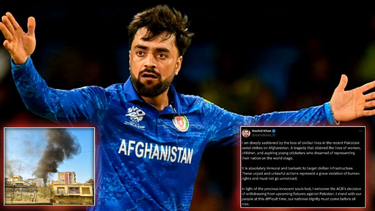 “Deeply Saddened,” Rashid Khan Supports Afghanistan Cricket Team Boycotting Fixtures Against Pakistan