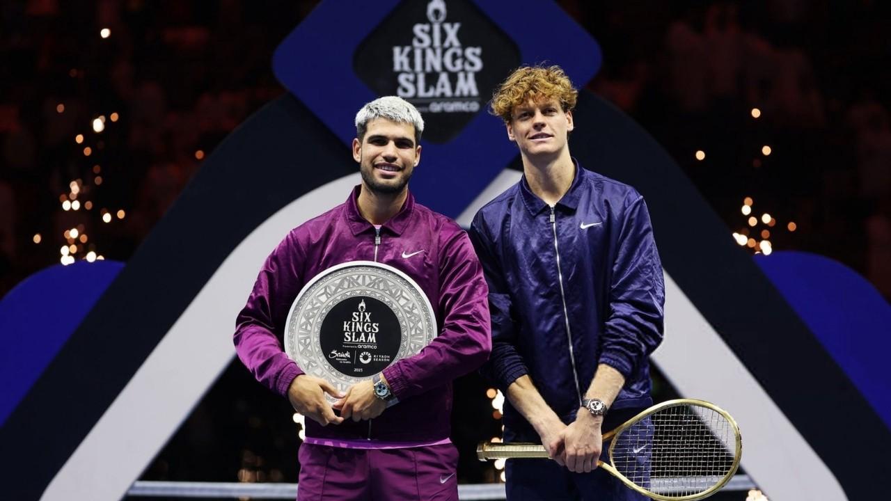 Carlos Alcaraz Makes ‘Ping Pong’ Joke After Losing $6 million to ‘Annoying’ Jannik Sinner at Six Kings Slam