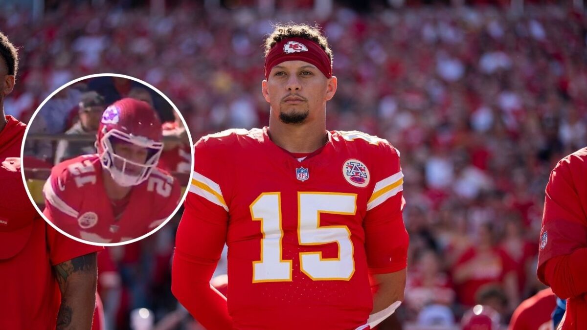 (Video) Patrick Mahomes Tricks Raiders Defense on 4th Down in the
