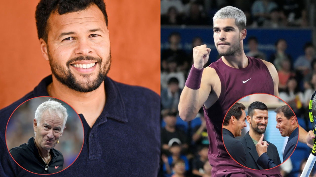 Jo-Wilfried Tsonga Disagrees with John McEnroe’s Claims that Carlos Alcaraz is Better Than Big 3